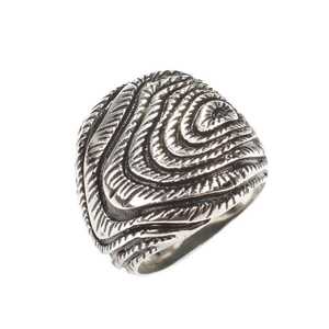 925 Sterling <b>Silver</b> Men's <b>Ring</b> Wise Tree Design Fine Jewelry for Everyday Wear Geometric Pattern Rhodium Plating <b>Set</b> Gemstone - Product Image 6