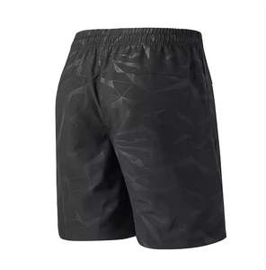 Men's Custom Athletic Gym <b>Shorts</b> 100% Cotton Solid Pattern Sports <b>Shorts</b> With <b>Zipper</b> Pockets Wholesale - Product Image 3