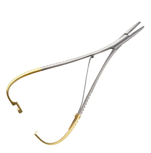 Instrumentos quirúrgicos de ortodoncia de alta calidad de 17cm, alicates dentales Mathieu y soporte de aguja con fuente de alimentación Manual de Punta TC - Product Image 3