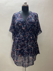 Sset-Ready Formal Kaftans Impreso Casual Vestido corto para Reld Look Work Summer Beach Top Holiday Party Wear - Product Image 3