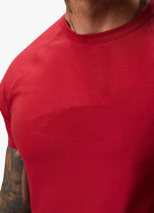 OEM T-shirt lourd vintage personnalisé pour homme respirant 100% coton imprimé Logo fabriqué au Pakistan - Product Image 5