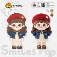 Boneka Plush Berkualitas Tinggi Buatan Khusus, Dapat Dicuci Mesin, Ramah Kulit, Ukuran & Pola Dapat Disesuaikan, Pasokan Grosir