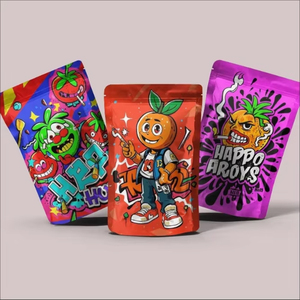 Bolsas Mylar Personalizadas de Grado Alimenticio, Resellables, a Prueba de Olores y Niños, con Cierre Ziplock, para Tabaco y Alimentos de Bebé (100 unidades) - Product Image 1