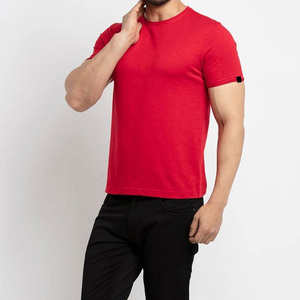 Camiseta de Algodón para Hombre, Verano, Casual, Holgada, Manga Corta, Uso Diario Urbano, Ligera, Suave, Cómoda, OEM, ODM, Pedido al por Mayor - Product Image 3