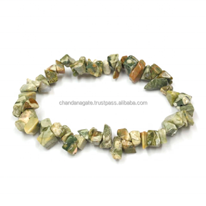 Bracelet à puce de haute qualité bracelet à puce de jaspe kambaba naturel pierre de cristal puce pierre précieuse femmes cristal d'énergie coloré - Product Image 5