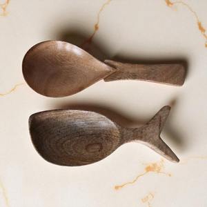 FOR <b>WOODEN</b> <b>SPOON</b> CARVING Custom Logo Natural Wood <b>Cooking</b> Utensil Acacia Wood Solid <b>Spoon</b> for <b>Cooking</b> - Product Image 6