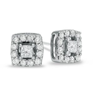 14K White Gold Moissanite <b>Earrings</b> Luxury Hip Hop VVS Moissanite Diamond Star <b>Studs</b> 925 Silver Diamond <b>Stud</b> <b>Earrings</b> for Women - Product Image 3