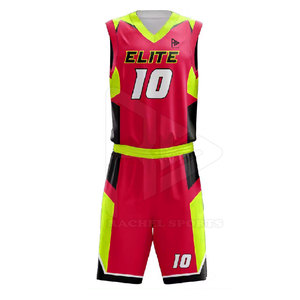 Uniforme de Baloncesto Personalizado de Alta Calidad, Transpirable, 100% Poliéster, Talla Grande - Product Image 5