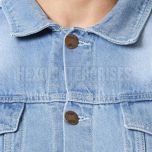 Nouvelle veste en jean à manches longues pour hommes, fabrication en usine, veste en toile personnalisée en gros avec col à capuche pour l'hiver - Product Image 6