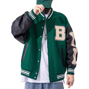 Nouvelle veste Letterman brodée à la mode 100% Polyester durable séchage rapide Baseball Varsity veste Casualwear Varsity Jacket - Product Image 1