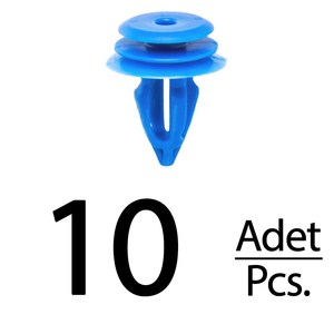 Clips de fixation pour garniture de porte pour Volkswagen, Renault - 10 pièces - Product Image 1