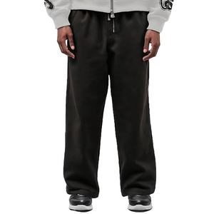 Logo personnalisé poids lourd écologique hiver Jogging ensemble recadrée éponge pantalons de survêtement évasés sweats à capuche soleil fané Baggy - Product Image 4