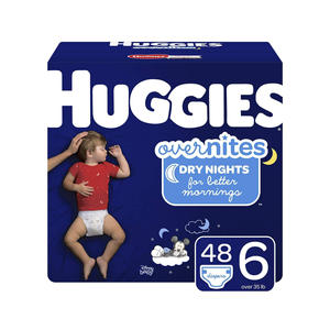 Huggies Overnites Taille 3 Couches Huggies de nuit pour enfants huggies Couches (16-28 Lbs), 132 Ct - Product Image 2