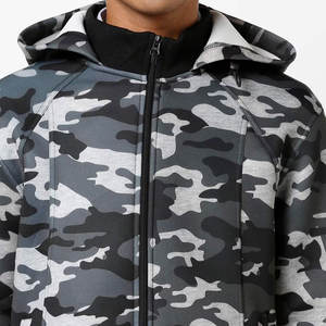 Veste Softshell pour homme de haute qualité, style le plus récent, respirante, col montant, motif de dessin animé, veste d'hiver, prix de gros - Product Image 5