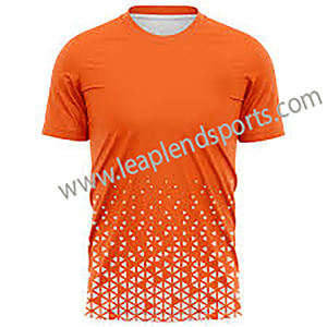 Camisetas de poliéster 100% de alta calidad para hombre, camiseta de entrenamiento deportivo informal con estampado de sublimación con patrón de último diseño - Product Image 2