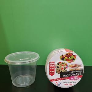 Producto sostenible 2025 Fábrica 16oz 24oz Forma redonda Contenedor de alimentos de plástico con tapa Contenedores de alimentos Plástico PP transparente - Product Image 4