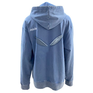 Sweat à capuche imprimé graphique délavé vintage avec logo personnalisé French Terry Sweat à capuche décontracté pour homme Oversized Distressed - Product Image 6