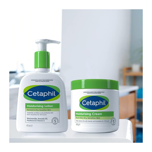 Lozione idratante cetafil 236ml aiuta a ripristinare la barriera cutanea e prevenire la secchezza - Product Image 1