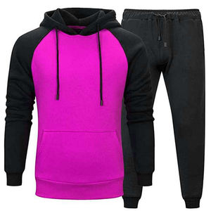 Conjunto de chándal y sudadera con logotipo personalizado para hombre Traje de jogging de 2 piezas estampado con chaqueta y pantalones - Product Image 6