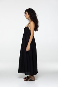 Robes d'été de printemps modernes pour femmes et filles Vêtements naturels personnalisés sans manches à impression personnalisée de style bohème occidental - Product Image 3