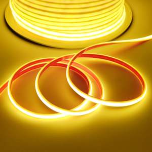IP68 Étanche Plafond Cob Bande Lumière DC 24V 320led/m 10mm 100m 3000K 4000K 6000K Rouge Vert Bleu Piscine Intérieure et Extérieure - Product Image 4
