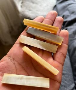 GM impex อุปกรณ์ตกแต่งกีตาร์อาเกตทำจากเขาควายเทคนิคขัดเงา - Product Image 1