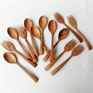 Top choice wood <b>cutlery</b> unique design dinner flatware wholesale sets of <b>wooden</b> dining utensils - Product Image 5