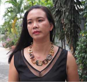 Collar único hecho a mano con cuerno de búfalo para mujer, joyería artesanal de primera calidad, accesorio de moda decorativo, regalo único. - Product Image 5