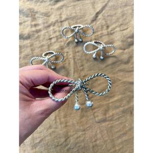 Anillos de Servilleta de Metal Modernos y Elegantes, Ecológicos, de Fabricantes Indios, para Uso en Interiores y Exteriores, Fiestas, Cocina, Mesa de Comedor, Regalos - Product Image 3