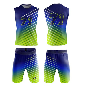 Uniforme 7 contra 7 de Último Diseño y Estilo Nuevo, Uniforme 7 contra 7 de Color Sólido de Primera Calidad para Venta en Línea - Product Image 1