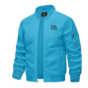 Veste bomber à col montant et capuche personnalisée unisexe en gros, haute qualité, mode, meilleur prix - Product Image 1
