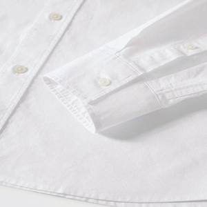 เสื้อเชิ้ตแขนยาวผู้ชาย, เสื้อลูกไม้ด้านหน้าไวกิ้งระบายอากาศลำลอง - Product Image 4