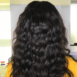 Extensiones de cabello humano indio sin procesar para mujeres negras, extensiones de cabello con cutícula alineada, con malla Frontal, HD, baratas - Product Image 1