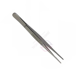 Pinzas Debakey STILLE BARRAYA de 180 mm |   Pinzas Quirúrgicas Manuales de Acero Inoxidable de 7 Pulgadas, Punta Recta Dentada, CE - Product Image 4