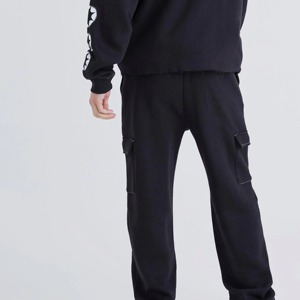 Acid Wash Maternity Custom for Tracksuit Sweatsuit <b>Hoodie</b> and Flare Sweatpants Set Men Casual Streetwear Jogging Outfit - Product Image 3