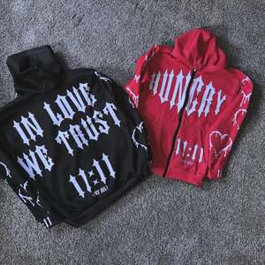 เสื้อฮู้ดผู้ชายผ้าคอตตอนรุ่นเฮฟวี่เวทมี100% ดีไซน์ตามสั่งแนวสตรีทแฟชั่น - Product Image 3