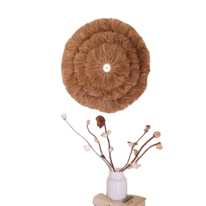 Arte de yute para colgar en la pared, diseño moderno de alta calidad, arte de pared elegante para decoración del hogar y Hotel, venta al por mayor - Product Image 1