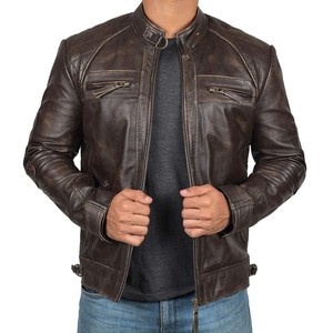 Men <b>Winter</b> <b>Leather</b> <b>Jacket</b> Designer Style Custom Supplier Pakistan Outfitize International - Product Image 1