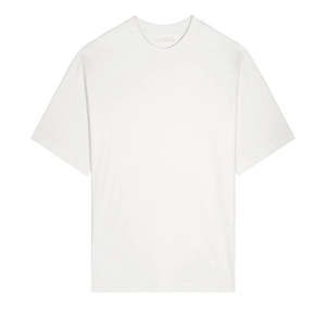 Nueva Camiseta de Moda 2025 de Alta Calidad, 300 g/m², Hombros Caídos, Estilo Pesado, Camiseta Blanca de Algodón Grueso Personalizable para Ropa Urbana - Product Image 2