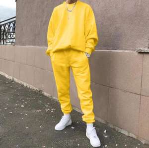 Survêtements d'hiver pour hommes avec logo personnalisable de haute qualité Design respirant en polaire grande taille fabriqué en usine! Créez votre propre idée! - Product Image 2