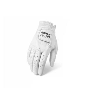 Gants de golf en cuir véritable Cabretta en gros, protection UV, confortables, antidérapants, respirants, logo personnalisé, international, pour la main - Product Image 2
