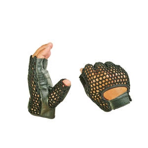 Gants d'haltérophilie en cuir véritable - Product Image 5