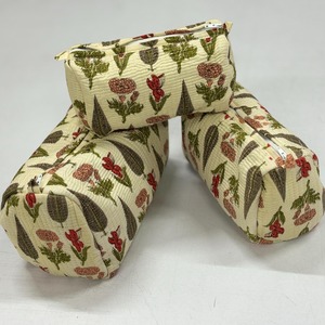 Handmade Vintage Customizable Cotton for Case <b>Set</b> Floral Block Print Quilted Eco-Friendly Waterproof Makeup Storage Zipper - Product Image 5