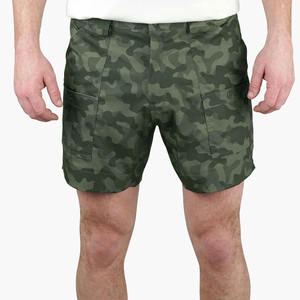 Shorts en toile pour hommes, personnalisés en gros, pour le surf et la pêche - Respirants, séchage rapide, écologiques, décontractés, avec cordon de serrage, taille mi-haute - Product Image 3