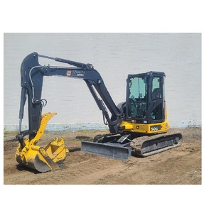 รถขุดขนาดเล็ก John Deere 50G ที่แข็งแกร่ง มาพร้อมแรงกดพื้น 3.9 ปอนด์ต่อตารางนิ้ว และความเร็วหมุน 9 รอบต่อนาที เพื่อเวลาทำงานที่รวดเร็ว - Product Image 3