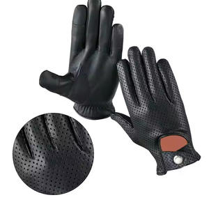 Gants en cuir véritable de mode de nouvelle mode avec des gants d'hiver en cuir d'origine 100% - Product Image 3
