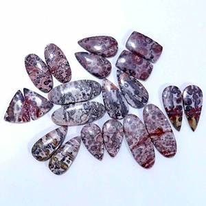 หินควอตซ์อัญมณีหลวมผิวเสือดาวธรรมชาติคุณภาพสูงสำหรับทำเครื่องประดับขายส่ง - Product Image 2