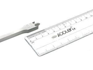 SUPPORT ORTHODONTIQUE DENTAIRE HAUTEUR DE POSITIONNEMENT M.B.T JAUGE 0.22 MM., Instruments dentaires allemands en acier inoxydable, par Zarnab Surgical - Product Image 4