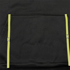 Sweat à capuche unisexe en coton de haute qualité, motif décontracté, couleur unie, polyvalent, personnalisable pour l'hiver, vente en gros - Product Image 5