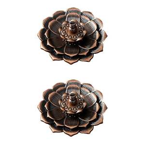 Fancy Theme Exquisite New Lotus Metal <b>Incense</b> Burner Portable Home <b>Incense</b> <b>Stick</b> <b>Holder</b> Burner for Export - Product Image 6